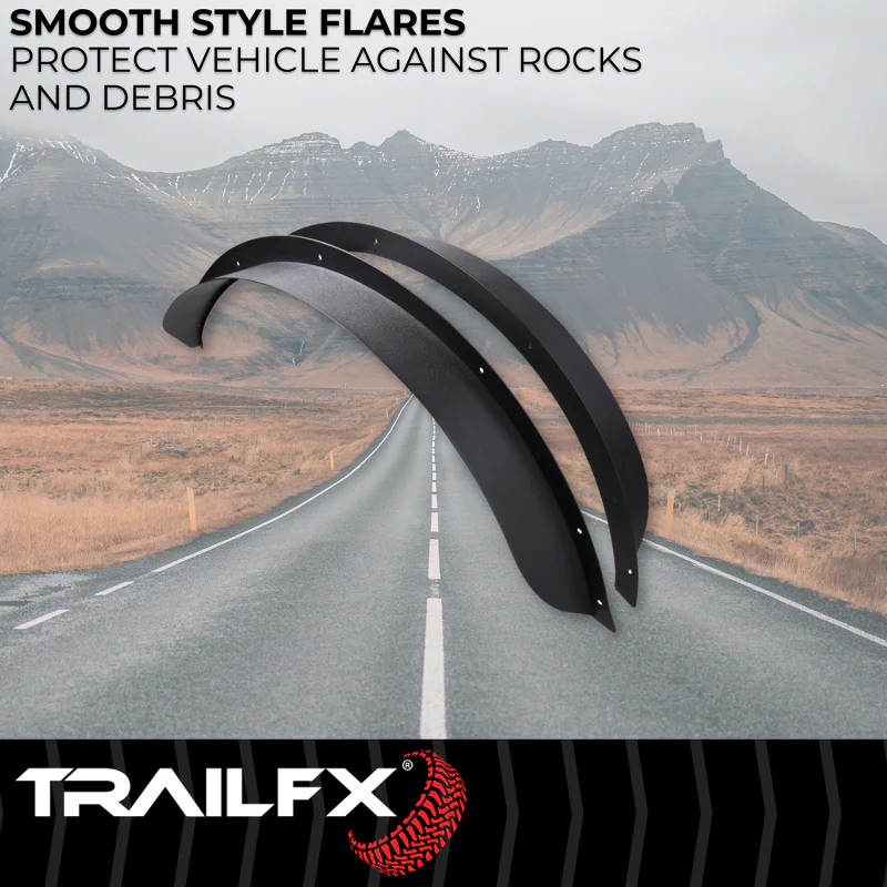 TrailFX Front Flat Fender Flare Model BR005T - Image 2