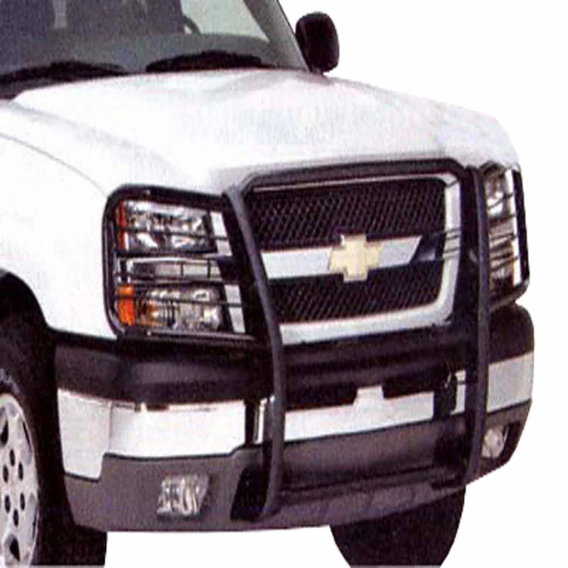 TrailFX Grille Guard Powder Coated Gloss Black Steel Model 81371