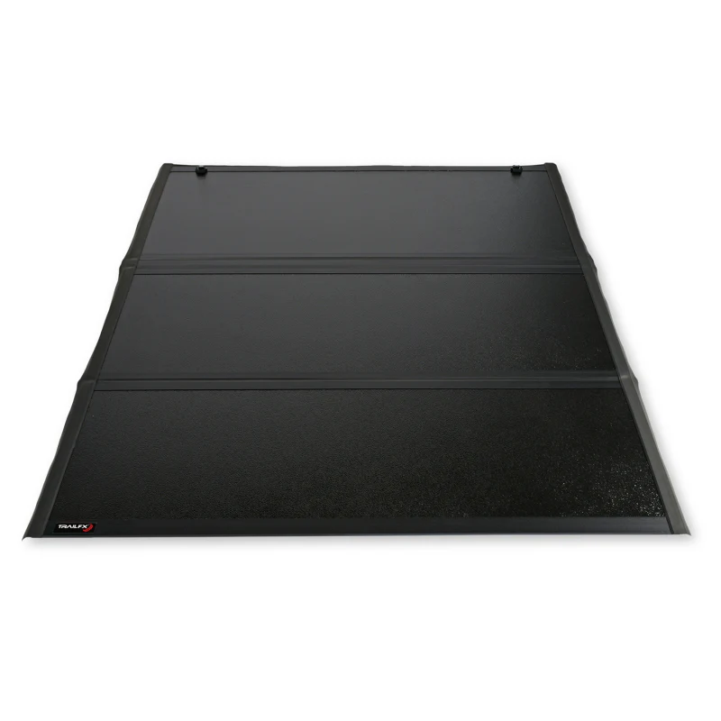 TrailFX Hard Bi-Fold Tonneau Cover Low Profile Black Plastic Model TFX1534