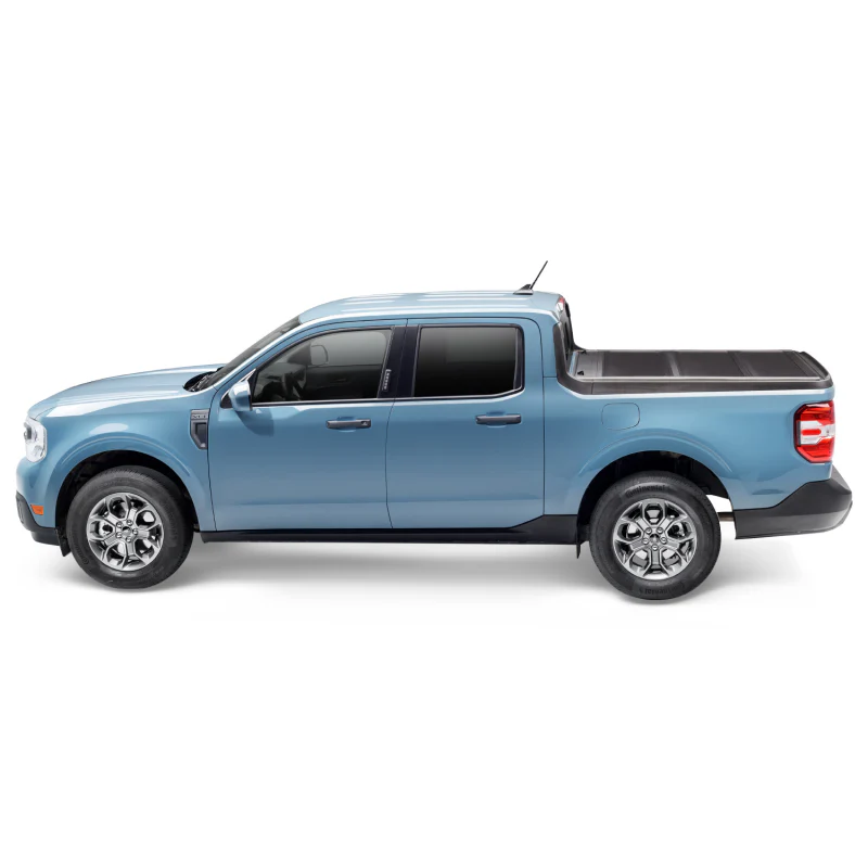 TrailFX Hard Tri-Fold Tonneau Cover Black Aluminum Model TFX3711 - Image 4