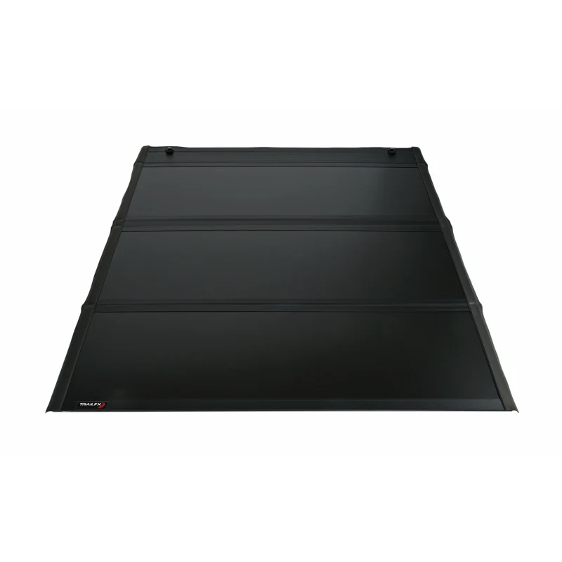 TrailFX Hard Tri-Fold Tonneau Cover Black Aluminum Model TFX4703