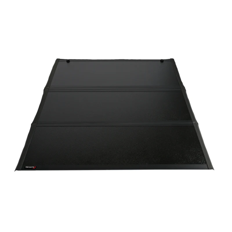 TrailFX Hard Tri-Fold Tonneau Cover Low Profile Black Plastic Model TFX5523