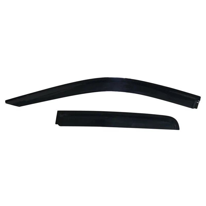 TrailFX Low Profile Side Window Deflector Tape-On Smoke Acrylic Set of 4 Model 4811H