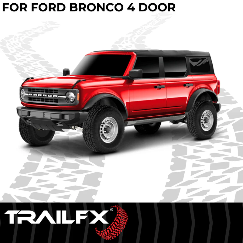 TrailFX Overland Running Boards Black Steel Model ORB001 - Image 5