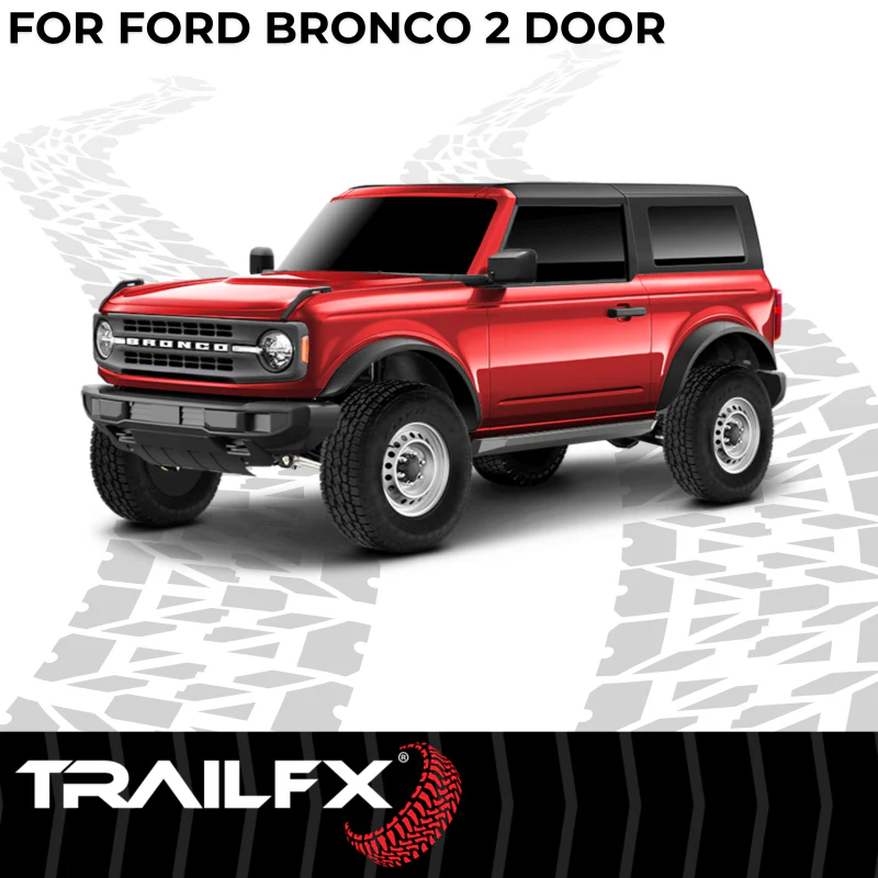 TrailFX Overland Running Boards Black Steel Model ORB002 - Image 5