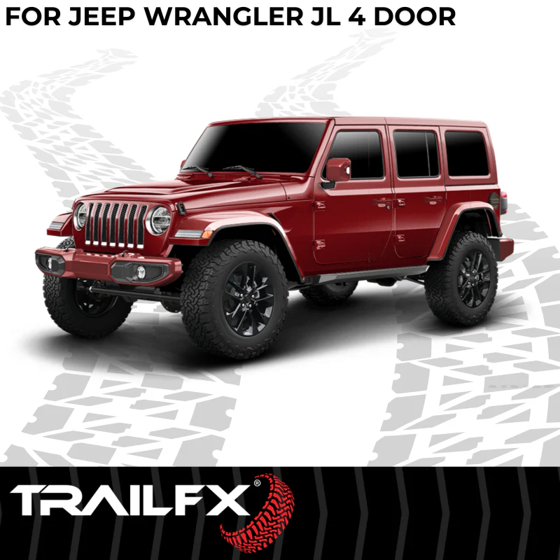 TrailFX Overland Running Boards Black Steel Model ORB003 - Image 5