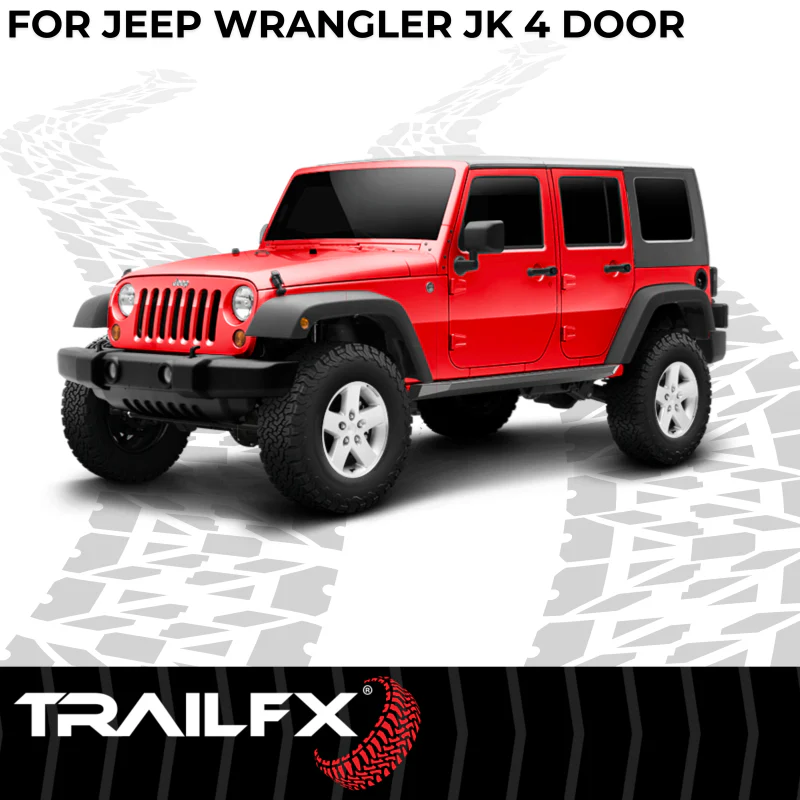 TrailFX Overland Running Boards Black Steel Model ORB005 - Image 5