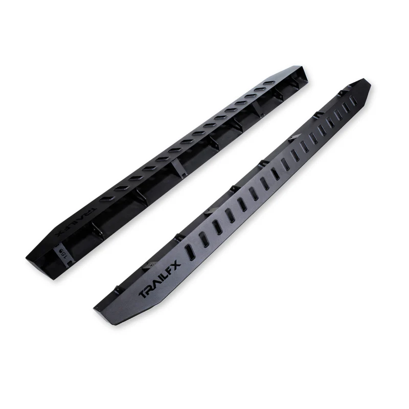 TrailFX Overland Running Boards Black Steel Model ORB007