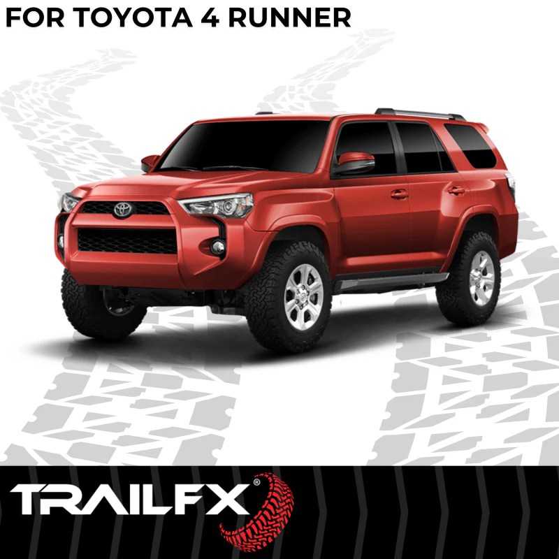 TrailFX Overland Running Boards Black Steel Model ORB009 - Image 5