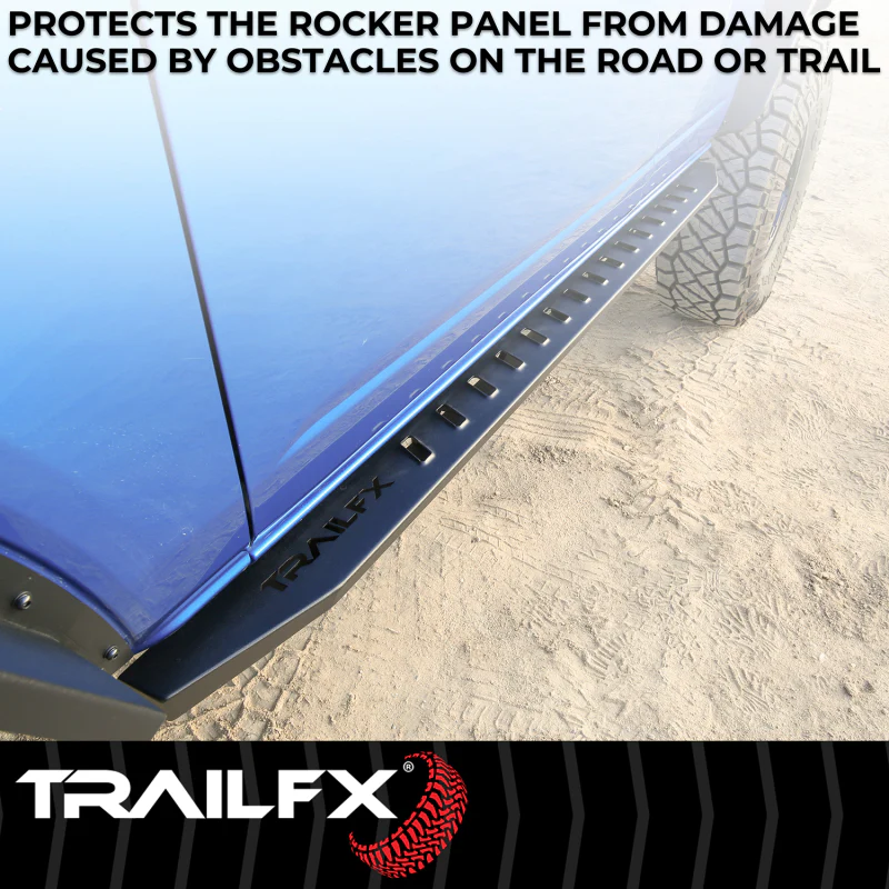 TrailFX Overland Running Boards Black Steel Model ORB013 - Image 4
