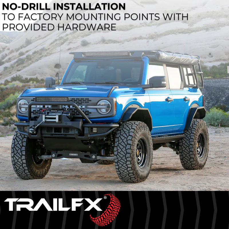 TrailFX Rear Angle Tube Fender Flare Model BR008T - Image 5