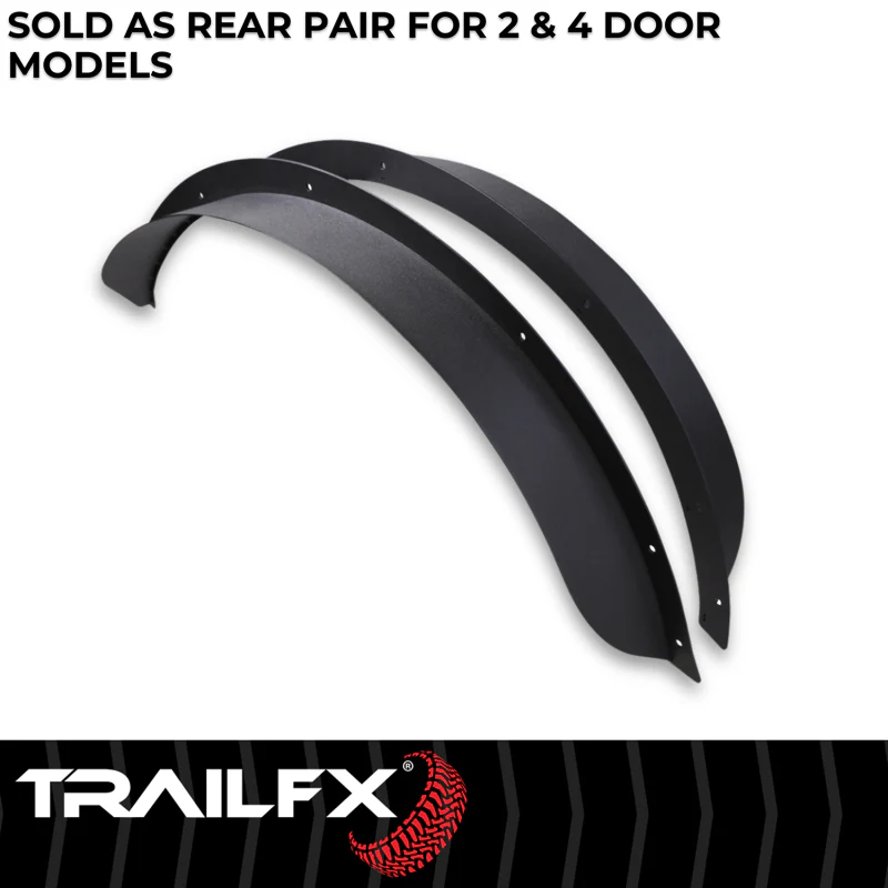TrailFX Rear Flat Fender Flare Model BR006T - Image 3