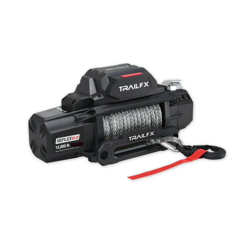 TrailFX REFLEX 2.0 Winch 12000LB Synthetic Rope Model WRS212B - Image 2