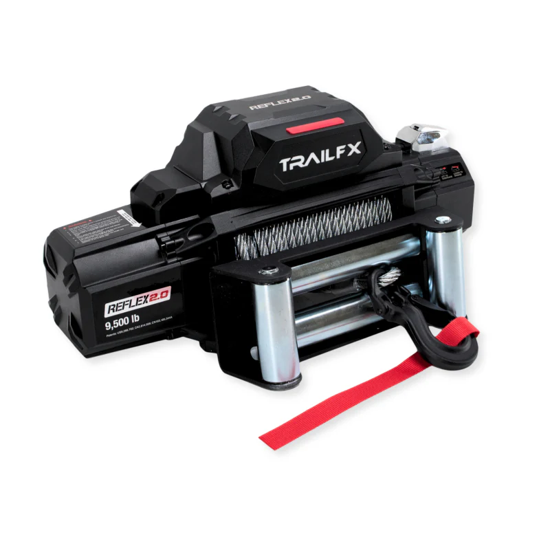 TrailFX REFLEX 2.0 Winch 9500LB Steel Cable Model WR295B - Image 2