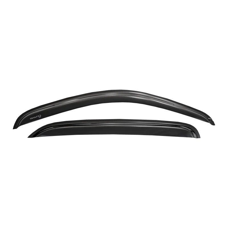 TrailFX Side Window Deflector Tape-On Smoke Acrylic Set of 4 Model 4109H