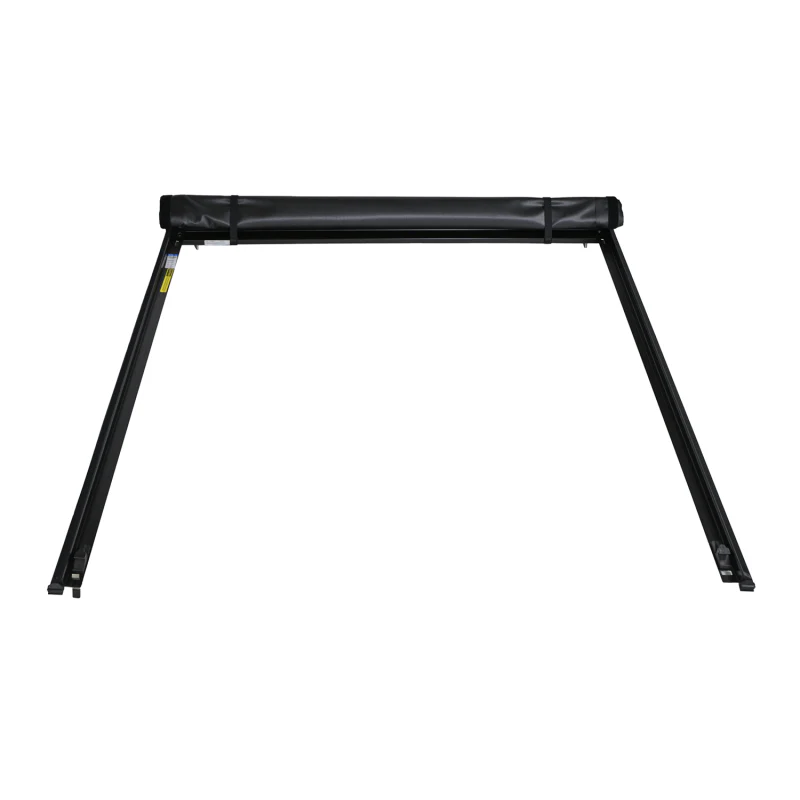 TrailFX Soft Roll-Up Tonneau Cover Black Vinyl With Aluminum Rails Model TFX3214 - Image 2