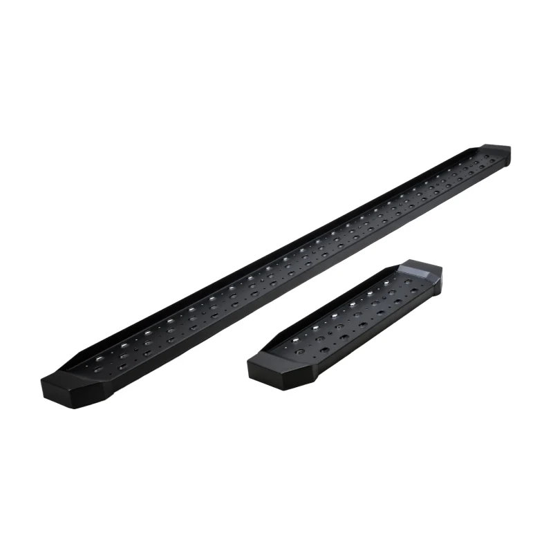 TrailFX Utility Van Running Boards Black Steel Model RBV10B - Image 2
