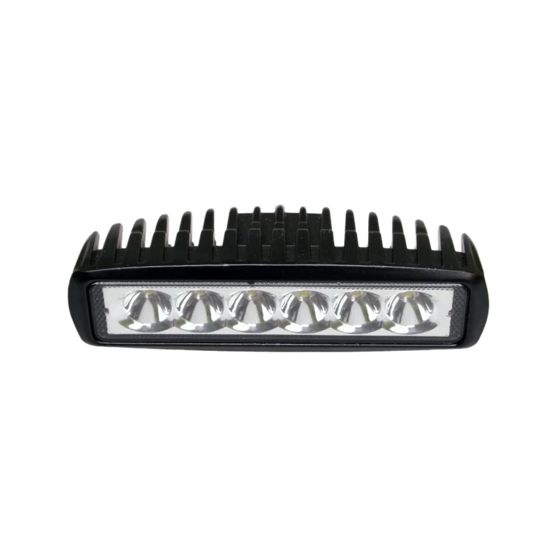 TrailFX Rectangular Work Light Flood Beam 6X3W Pair Model SRUTLSP - Image 3