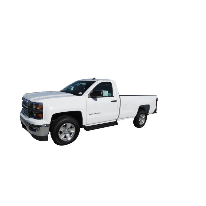 TrailFX Work Truck Running Boards Black Steel Model RBW01B