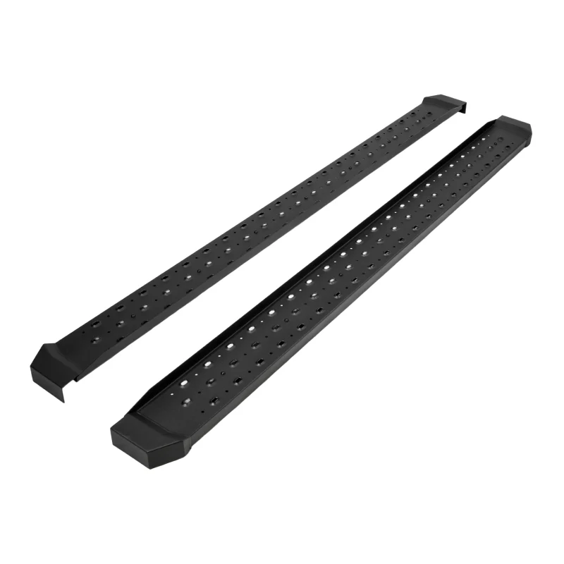 TrailFX Work Truck Running Boards Black Steel Model RBW10B - Image 3