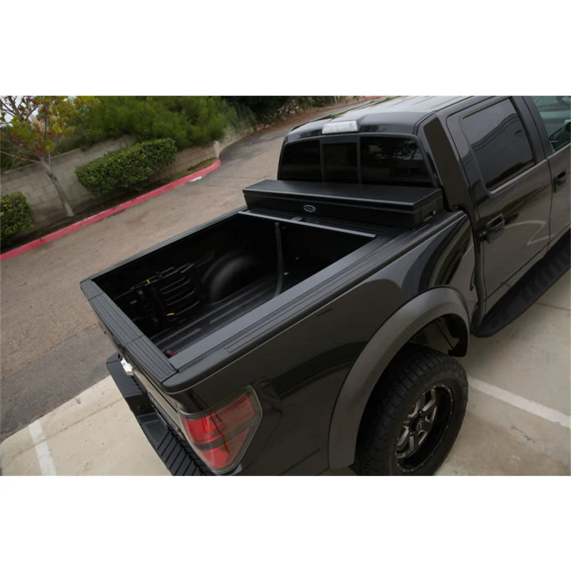 Truck Covers USA American Work Cover JR. Junior Size Toolbox and Hard Retractable Roll-up Combination Model CRJR142 - Image 8