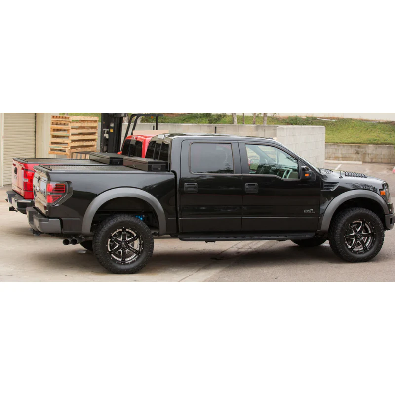 Truck Covers USA American Work Cover JR. Junior Size Toolbox and Hard Retractable Roll-up Combination Model CRJR403 - Image 9
