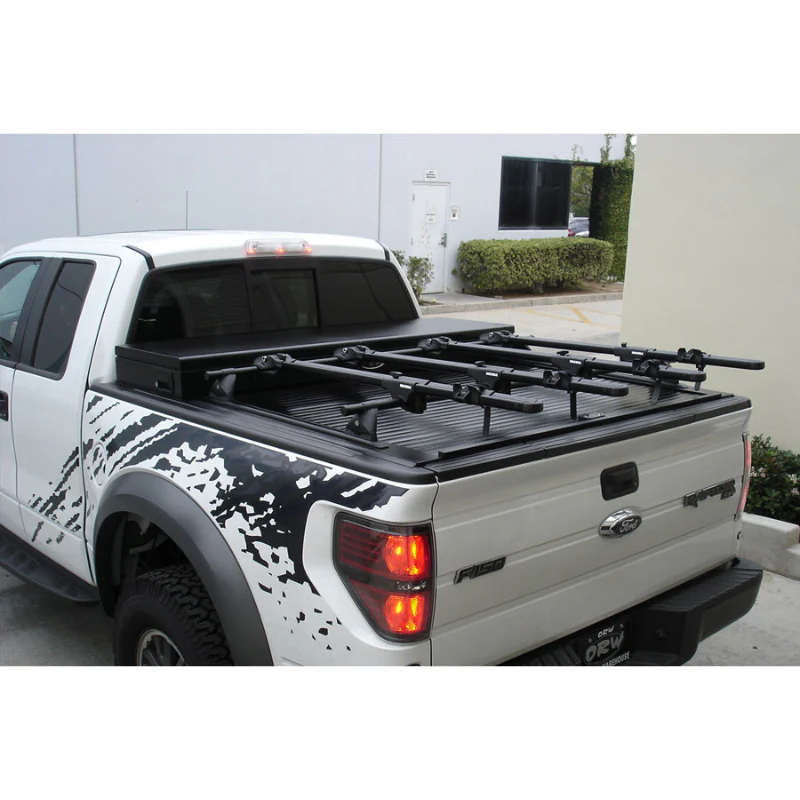 Truck Covers USA American Rack System Yakima Tracks w/Track Caps Pre-Installed on top of Cover Side Rails Model AX-500/501 - Image 5