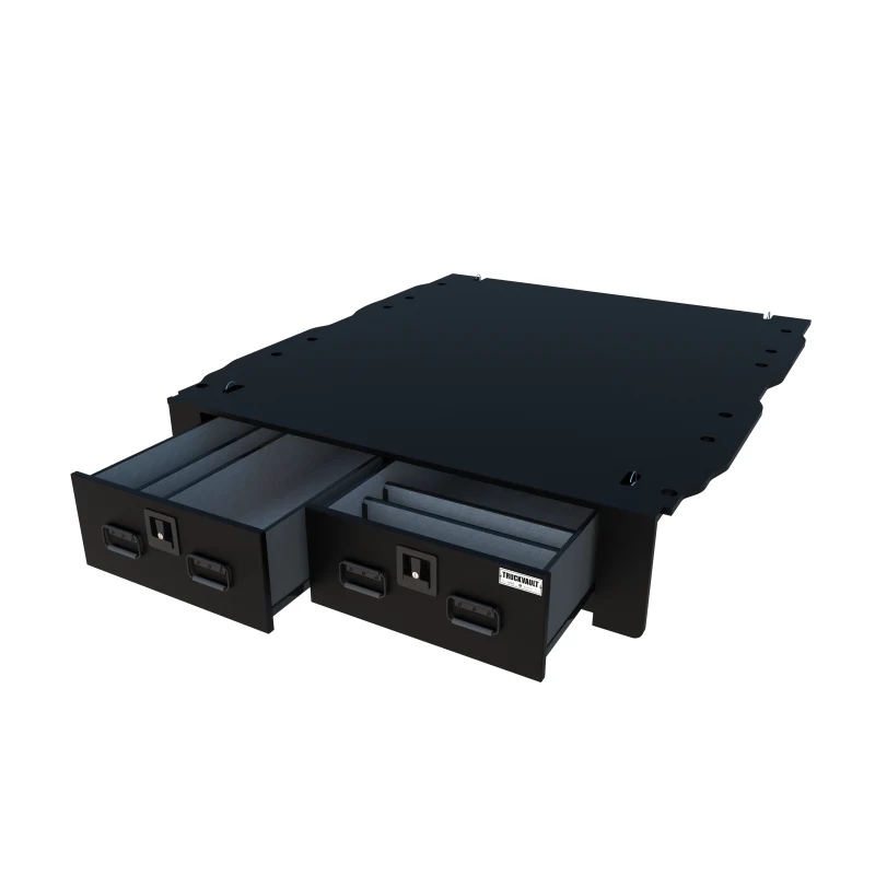 Truck Vault All Weather Line Utility 2 Drawer, For Select Dodge Ram Model T-DGRAMU2-19S-PW