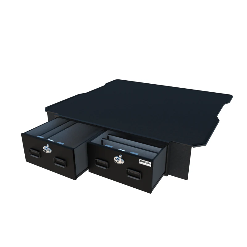 Truck Vault Covered Bed Line Magnum 2 Drawer, For Select for Chevrolet Silverado Model T-CHSILM2-07L