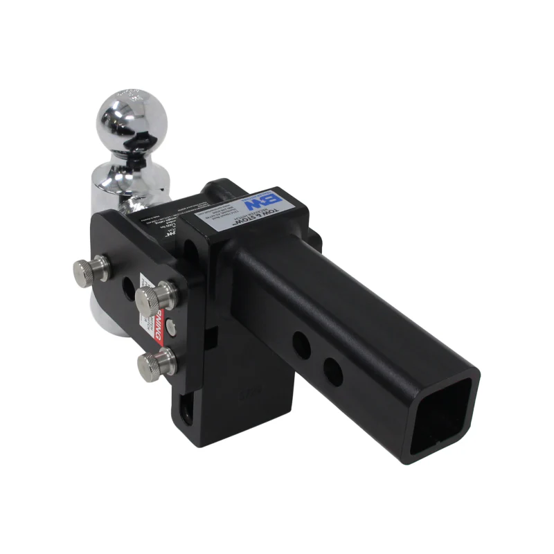 B&W Trailer Hitches Dual Ball Mount Hitches 2" Adj Ball Mount 3" Drop/3-1/2" Rise, Browning™ Model TS10033BB - Image 5