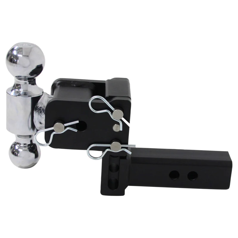B&W Trailer Hitches Dual Ball Mount Hitches 2" Adj Ball Mount 3" Drop/3-1/2" Rise, Browning™ Model TS10033BB - Image 6
