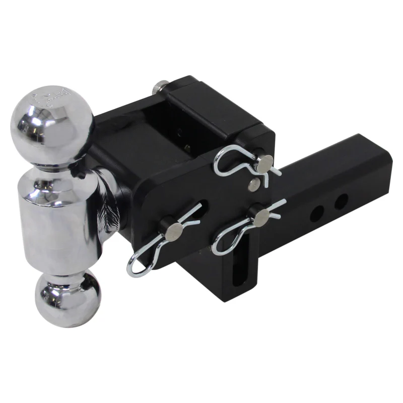 B&W Trailer Hitches Dual Ball Mount Hitches 2" Adj Ball Mount 3" Drop/3-1/2" Rise, Browning™ Model TS10033BB - Image 8