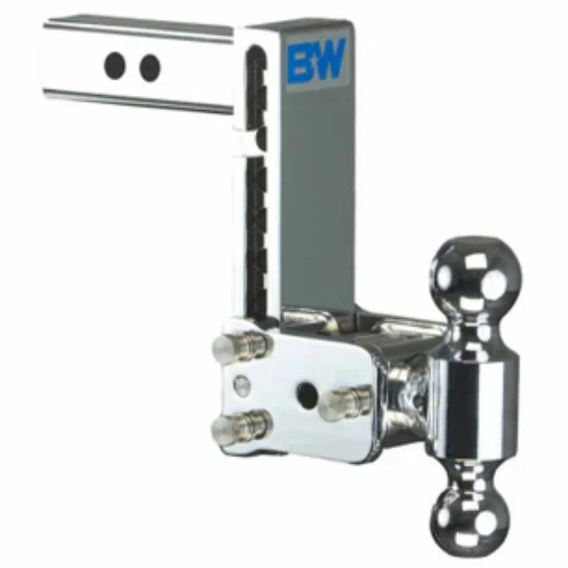 B&W Trailer Hitches 10" Chrome Tow and Stow, Dual Ball Model TS10040C