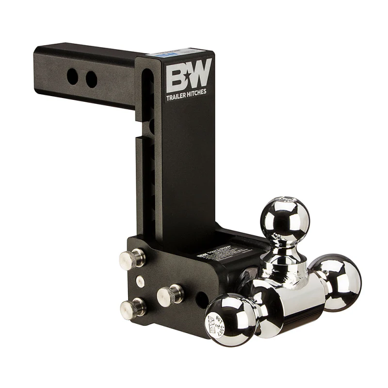 B&W Trailer Hitches 10" Black Tri-Ball-Boxed Model TS10049B