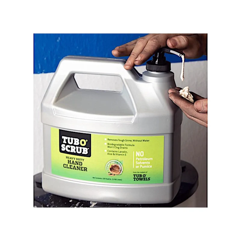 Tub O' Towels Tub O Scrub Heavy Duty Hand Cleaner 1/2 Gallon Pump Bottle Model TS64 - Image 3