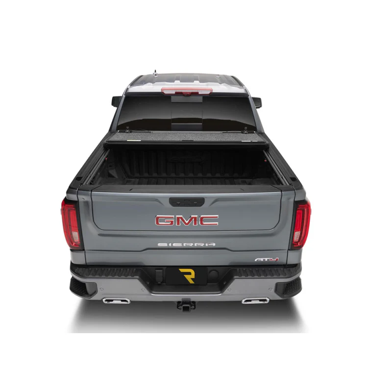 UnderCover Fusion Hard Folding 2019 (New Body Style)-2025 Chevy Silverado/GMC Sierra 1500 5' 10" Bed with or without MultiPro Tailgate - Paint Code 41 Black Model AR12022L-41 - Image 12