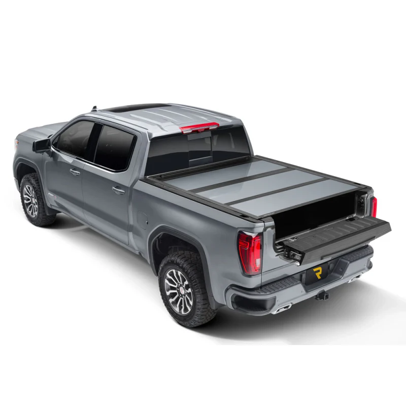 UnderCover Fusion Hard Folding 2019 (New Body Style)-2025 Chevy Silverado/GMC Sierra 1500 5' 10" Bed with or without MultiPro Tailgate - Paint Code G1W Abalone White Model AR12022L-G1W - Image 13