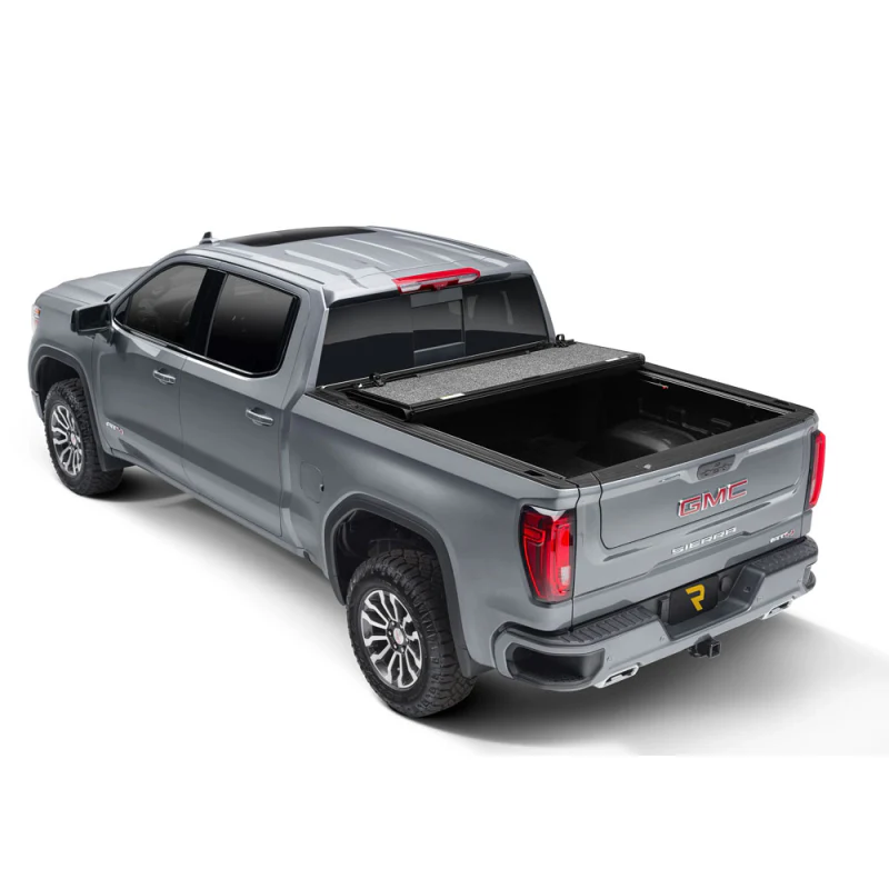 UnderCover Fusion Hard Folding 2019 (New Body Style)-2025 Chevy Silverado/GMC Sierra 1500 5' 10" Bed with or without MultiPro Tailgate - Paint Code G1W Abalone White Model AR12022L-G1W - Image 15