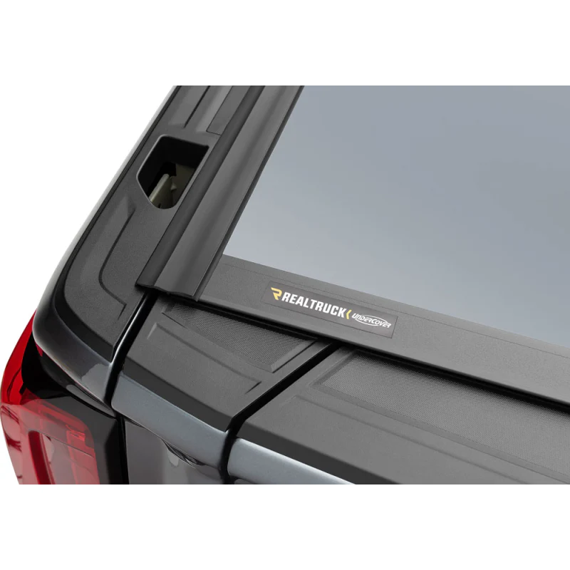 UnderCover Fusion Hard Folding 2019 (New Body Style)-2025 Chevy Silverado/GMC Sierra 1500 5' 10" Bed with or without MultiPro Tailgate - Paint Code G1W Abalone White Model AR12022L-G1W - Image 23