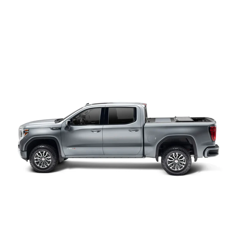 UnderCover Fusion Hard Folding 2019 (New Body Style)-2025 Chevy Silverado/GMC Sierra 1500 6' 7" Bed with or without MultiPro Tailgate - Paint Code 41 Black Model AR12023L-41 - Image 6