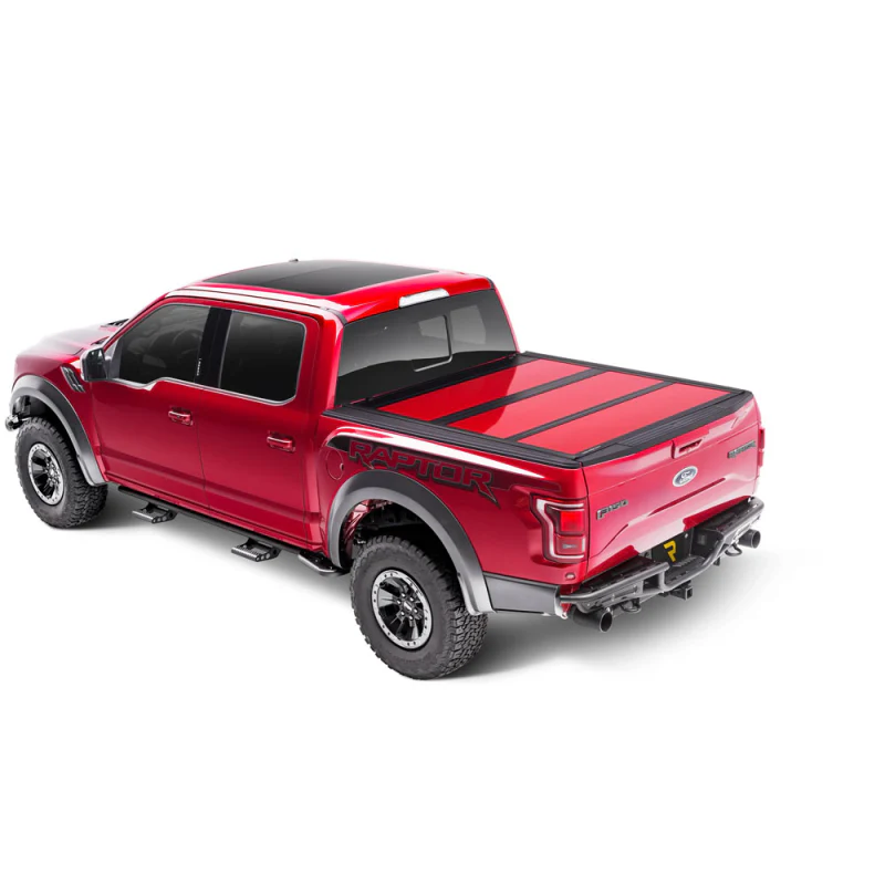 UnderCover Fusion Hard Folding 2021-2025 Ford F-150 5' 7" Bed - Paint Code M7 Carbonized Gray Model AR22029L-M7