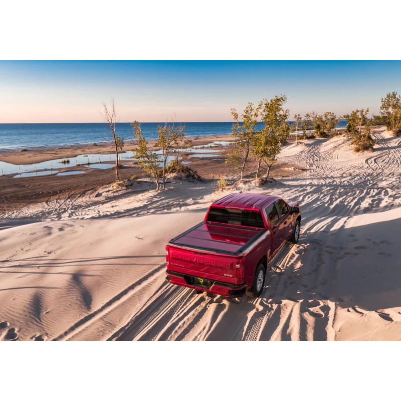 UnderCover Fusion Hard Folding 2021-2025 Ford F-150 5' 7" Bed - Paint Code M7 Carbonized Gray Model AR22029L-M7 - Image 19