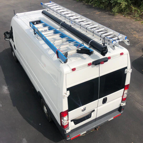 Vantech Black 6"x 128" Conduit Carrier for 1”-3” (H) Cross Bar Model CC-102B - Image 12