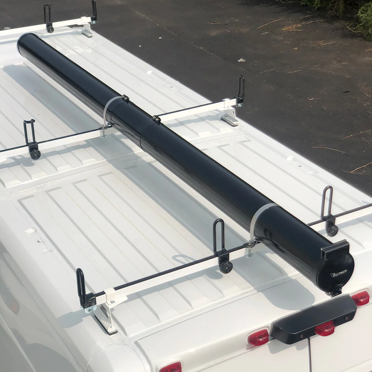 Vantech Black 6"x 128" Conduit Carrier for H1-Series Model CC-104B