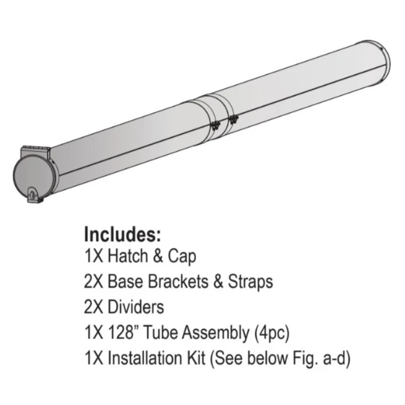 Vantech Black 6"x 128" Conduit Carrier for H1-Series Model CC-104B - Image 2