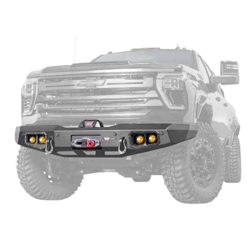 Warn Ascent Front Bumper For Select Silverado HD Model 110916 - Image 2