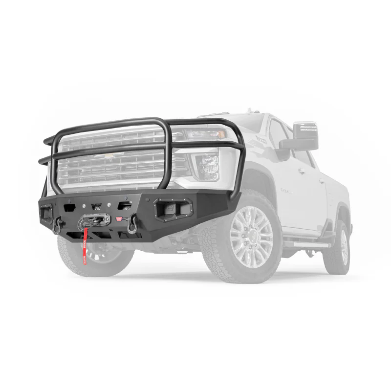 Warn Ascent HD Bumper Chevy 2500/3500 With Full Guard Model 107005 - Image 2