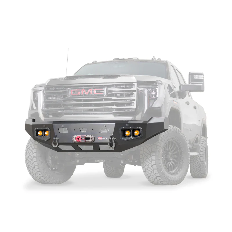 Warn Ascent HD Bumper For Select GMC 2500/3500 without Guard Model 111073 - Image 2