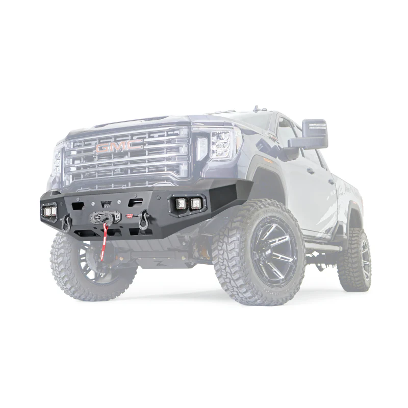Warn Ascent HD Bumper GMC 2500/3500 W/Out Guard Model 107177