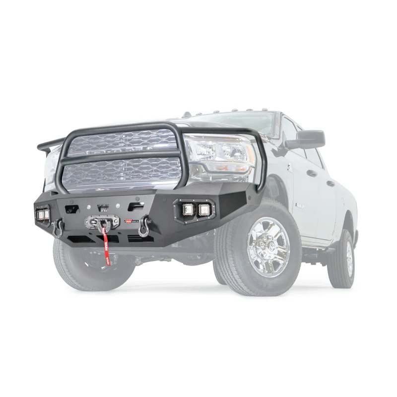 Warn Ascent HD Bumper Ram 2500/3500 With Full Guard Model 107002